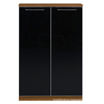 Guangzhou Office Furniture Black Office Cabinet for Executive (FOH-ECW080B)